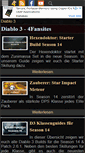 Mobile Screenshot of diablo3.4fansites.de